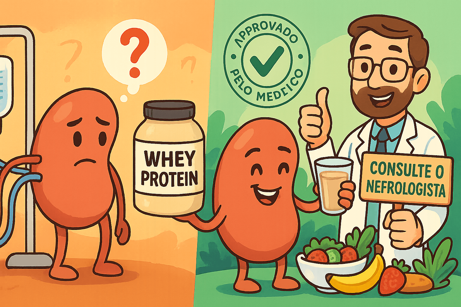 Whey Protein para Pacientes em Diálise: Pode Usar? Entenda os Cuidados Necessários